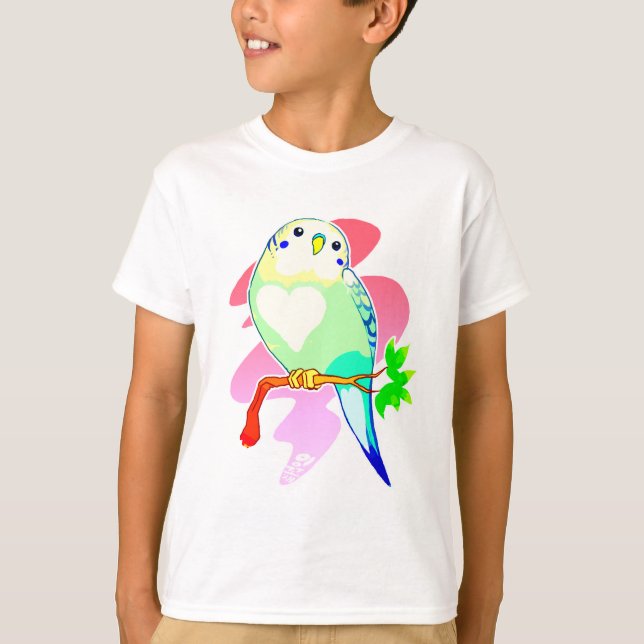 RegenbogenParakeet T-Shirt (Vorderseite)