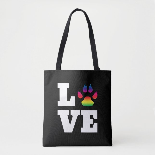 Regenbogenpflaster Tasche (Vorderseite)