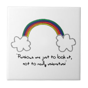 Regenbogenplatte Fliese