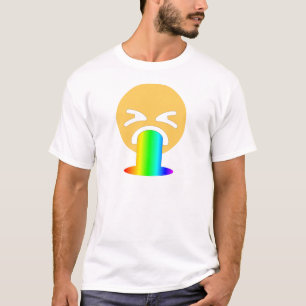 Regenbogenpuppe Emoji T-Shirt