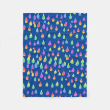 Regenbogenreain Drops Reiki Chakra Blanket