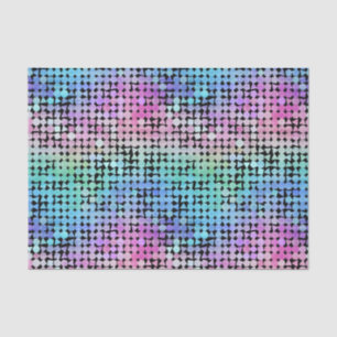 Regenbogenregen: Seidenpapier