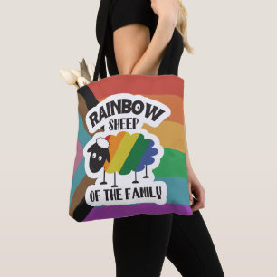 Regenbogenschaf des Stolzes der Familie Tasche