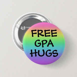 Regenbogenschaltfläche für Gpa-Hugs Button