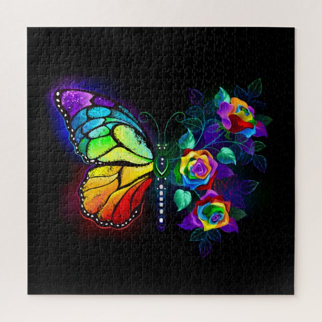 Regenbogenschmetterling (Vertikal)