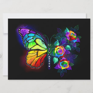 Regenbogenschmetterling Ankündigung