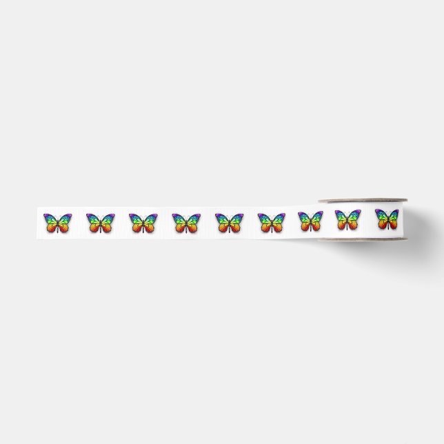 Regenbogenschmetterling Monarch Ripsband (Vorderseite)