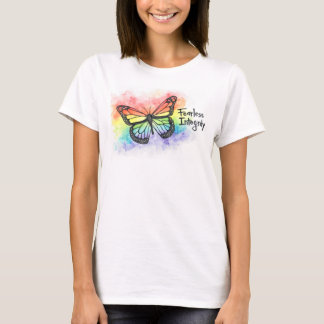 Regenbogenschmetterling T-Shirt