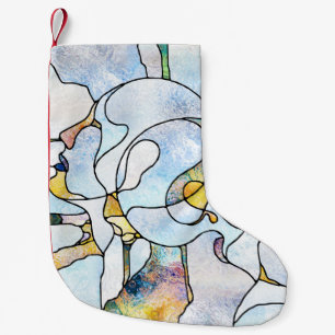 Regenbogenschütze, Buntglaseinheit Kleiner Weihnachtsstrumpf
