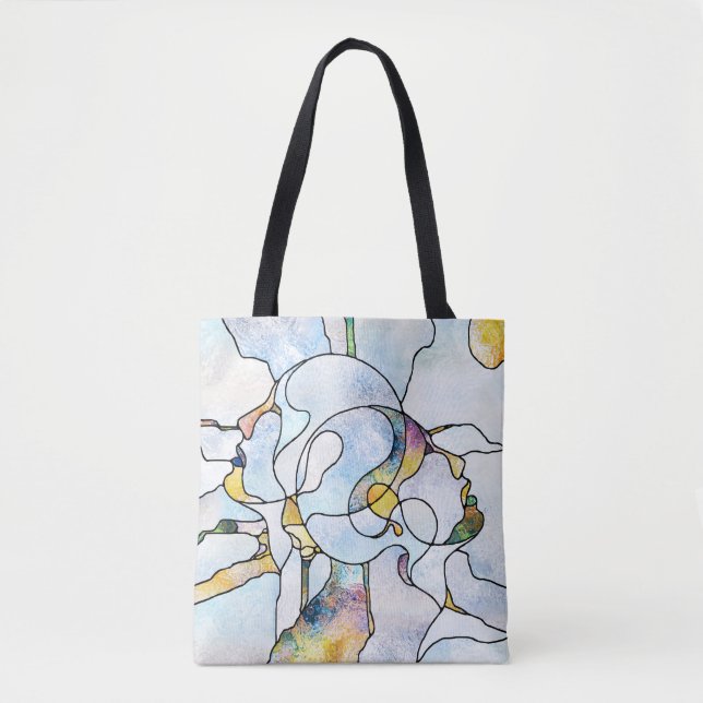 Regenbogenschütze, Buntglaseinheit Tasche (Vorderseite)