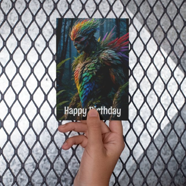 Regenbogenschützer Postkarte (Von Creator hochgeladen)