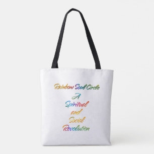 Regenbogenseelenkreis Tasche