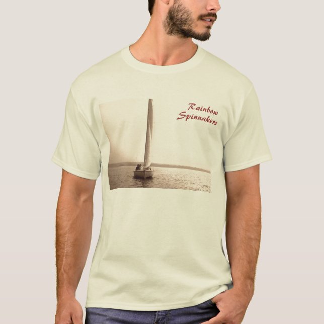 Regenbogenspinnakers-Verein-T - Shirt (Vorderseite)