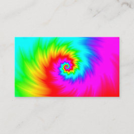 Regenbogenspirale Visitenkarte