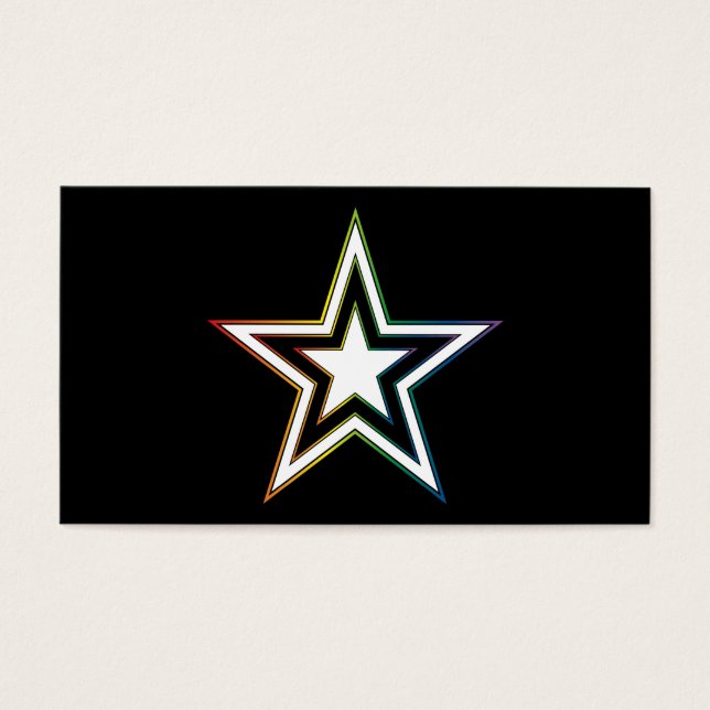 Regenbogenstar (Vorderseite)