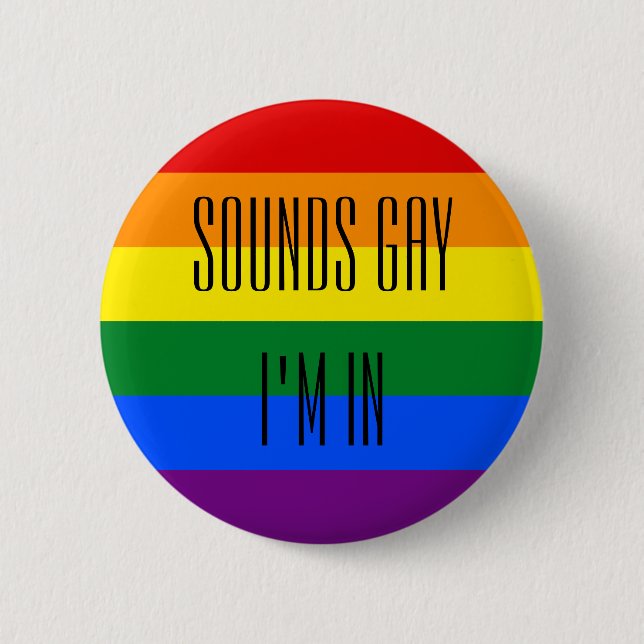 Regenbogenstolz Button (Vorderseite)