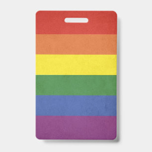 Regenbogenstreifen Ausweis