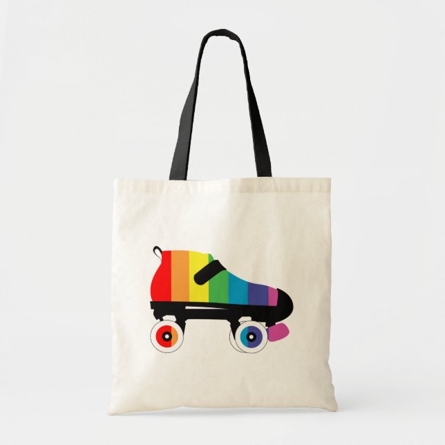 Regenbogenstreifen für Roller-Skate Tragetasche (Vorne)