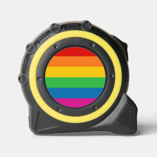 Regenbogenstreifen Maßband