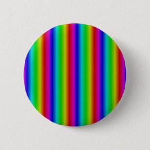 Regenbogenstreifen - Muster Button