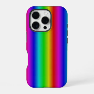 Regenbogenstreifen - Muster iPhone 16 Pro Hülle