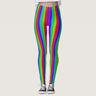 Regenbogenstreifen - Muster Leggings