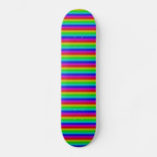 Regenbogenstreifen - Muster Skateboard