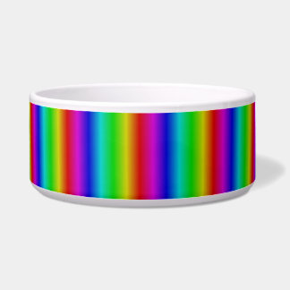 Regenbogenstreifen Napf