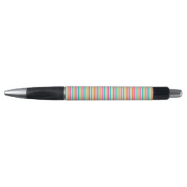 Regenbogenstreifen Retrospass-Muster Kugelschreiber