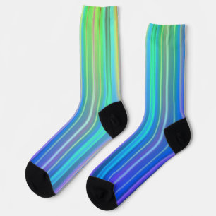 Regenbogenstreifen Socken