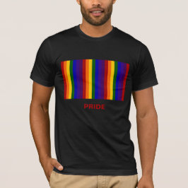 Regenbogenstreifen T-Shirt