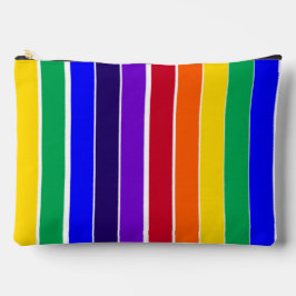 Regenbogenstreifen Zubehörtasche