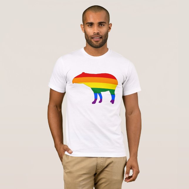 RegenbogenTapir T-Shirt (Vorne ganz)