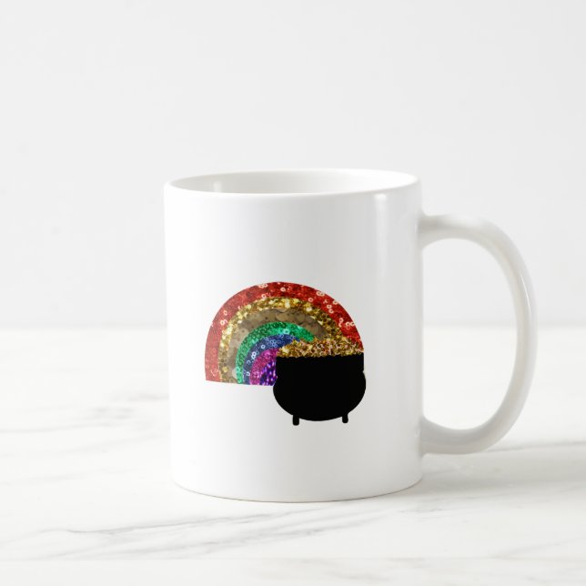 Regenbogentopf Kaffeetasse (Rechts)