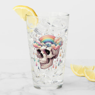 Regenbogenträume Glasbecher Glas
