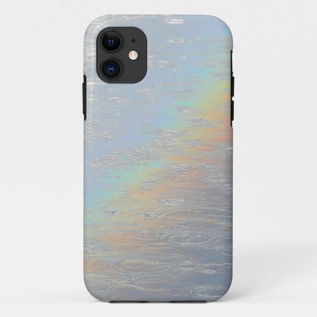 Regenbogentropfen Case-Mate iPhone Hülle (Rückseite)