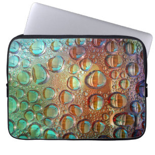 Regenbogentropfen Laptopschutzhülle