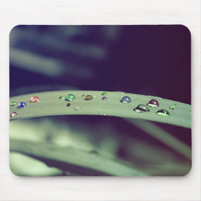 Regenbogentropfen-Mauspad Mousepad (Vorne)