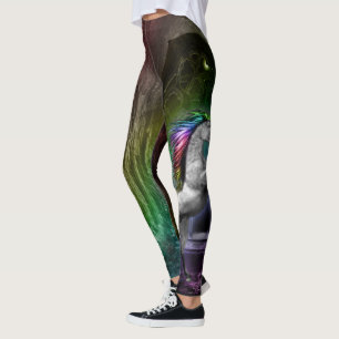 Regenbogenunicorn-Leggings Leggings