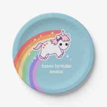 Regenbogenunicorn-Party