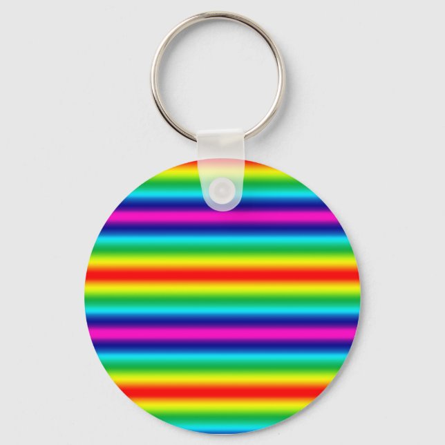 Regenbogenverlauf. Schlüsselanhänger (Vorderseite)