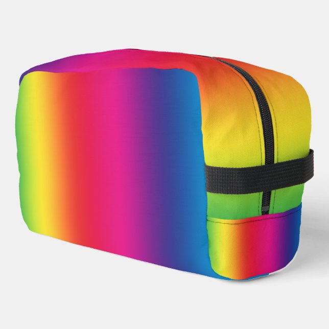 Regenbogenverlauf Waschbeutel (Linke Seite)