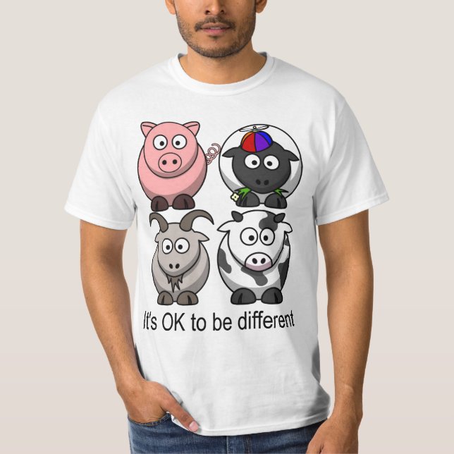 RegenbogenVieh T-Shirt (Vorderseite)