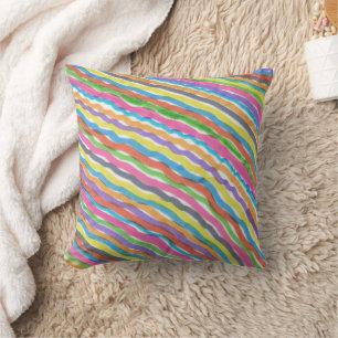 Regenbogenwälder Kissen