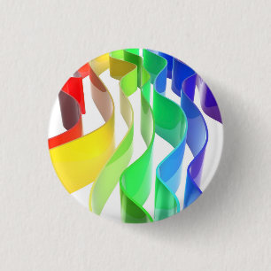 Regenbogenwellen Button