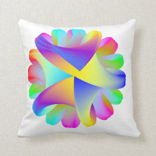 RegenbogenWirbles Squigglesthrow-Kissen Kissen