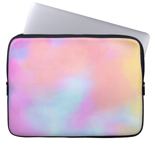 Regenbogenwolke Laptopschutzhülle (Vorderseite)
