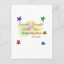 Regenbogenwolken funkeln Twinkle Little Star Baby