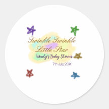 Regenbogenwolken funkeln Twinkle Little Star Baby