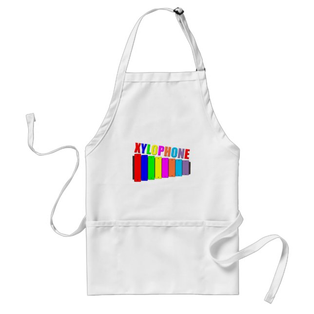 Regenbogenxylofon Schürze (Vorne)